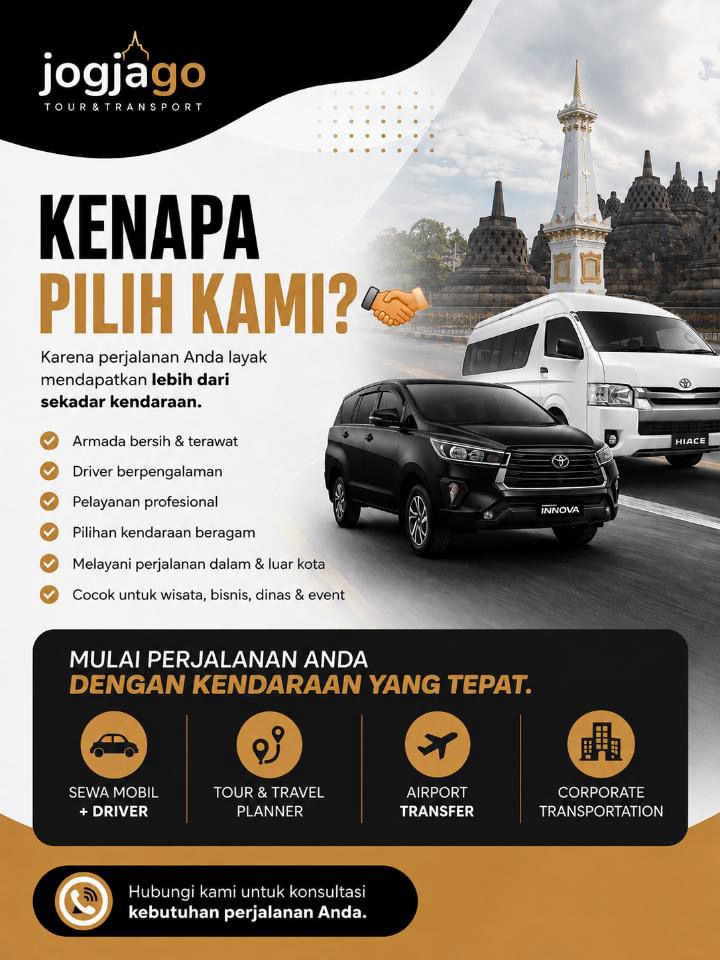 jogjga go, rental mobil jogja